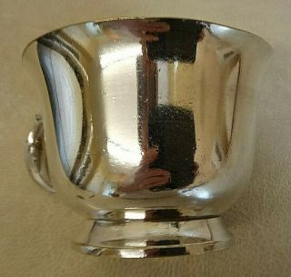Antique Silver Plated Large Tea Cup Christofle France 847132