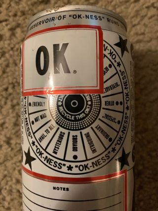 OK Cola Can | Soda popcan OK.  pop a Coca - Cola two year failed product | 90’s 3