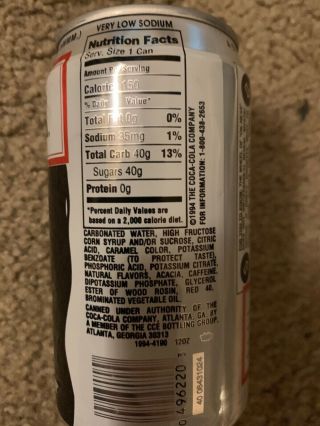 OK Cola Can | Soda popcan OK.  pop a Coca - Cola two year failed product | 90’s 4