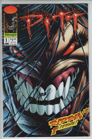 Pitt 1 Image Comics 1993 Signed By Dale Keown Near