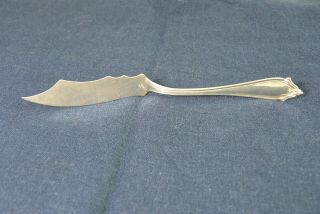 Antique Sterling Silver Baker - Manchester Butter Silver Co Knife 1904 - 1914 20 Gms