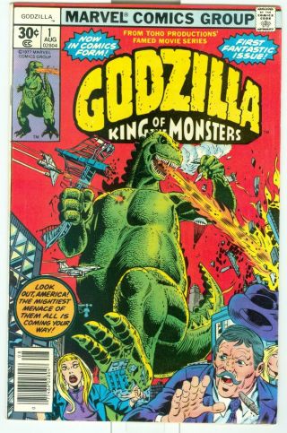Godzilla: King Of The Monsters 1 Vf (1977) Marvel Comics Movie Soon