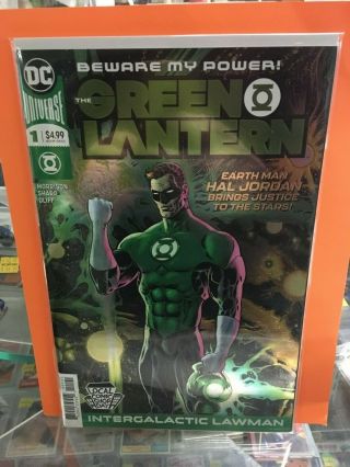 Green Lantern 1 Lcsd Foil Rare 1 Of 500 Local Comic Shop Day Nm