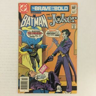 Brave And The Bold 191 Dc Comics 1982 Batman Joker Penguin Harley Quinn Vf