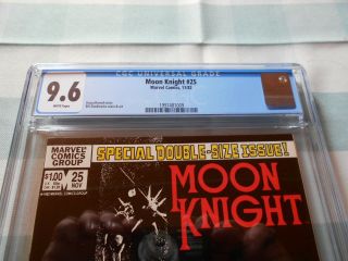 MOON KNIGHT 25 CGC 9.  6 (1ST BLACK SPECTRE) (COMBINED AVAILABLE) 2