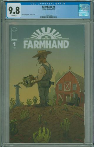 Farmhand 1 Cgc 9.  8 Image Comics 2018 Optioned