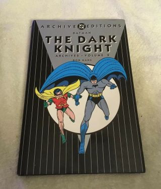 Dc Archive Edition Batman The Dark Knight Vol 2 -