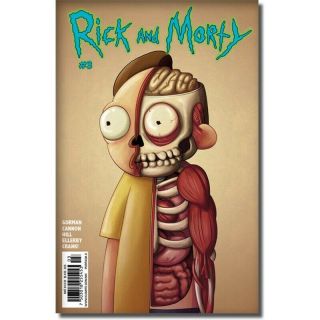 Oni Press Mexico Rick And Morty 3 Julieta Colas Variant Cover