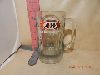 A&w All American Food Root Beer Mug - 5 7/8 Inches Tall,  No Damage