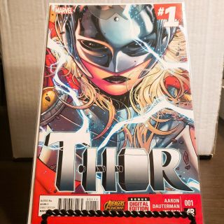 Thor 1,  2,  3,  4,  And 5 (2014) 1st Jane Foster As Thor - 1st Print