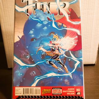 Thor 1,  2,  3,  4,  and 5 (2014) 1st Jane Foster as Thor - 1st Print 5