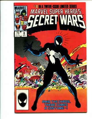 Marvel Heroes Secret Wars 8 9.  2 Nm - White Pgs Cgc It Venom Symbiote $100
