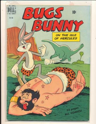 Four Color 266 - Bugs Bunny On The “isle Of Hercules” Vg/fine Cond.