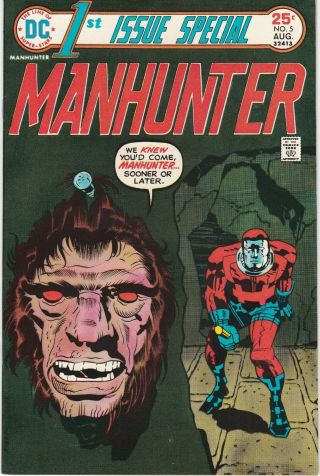 1st Issue Special 1 Bronze Age Dc Comic First Manhunter Jack Kirby