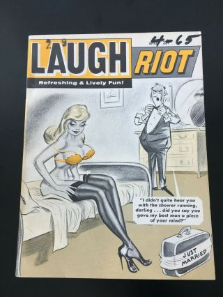 Laugh Riot - 4/65 - Dan Decarlo (4) - Bill Ward - Mamie Van Doren - Humorama - Gga - Fine