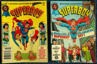 The Best Of Dc Blue Ribbon Digests - 2 Issues Featuring Superboy