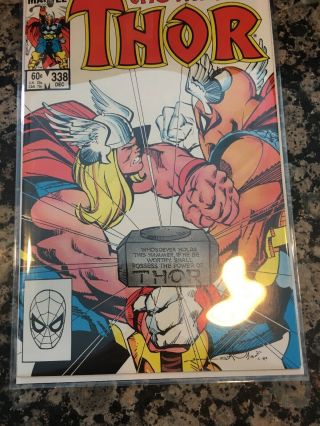 Thor 338 (dec 1983,  Marvel)
