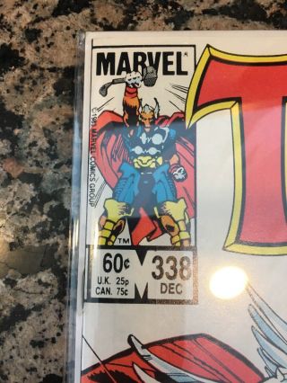 Thor 338 (Dec 1983,  Marvel) 2