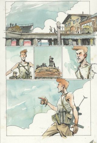 Tyler Jenkins Peter Panzerfaust Issue 24 P.  4 Published Art