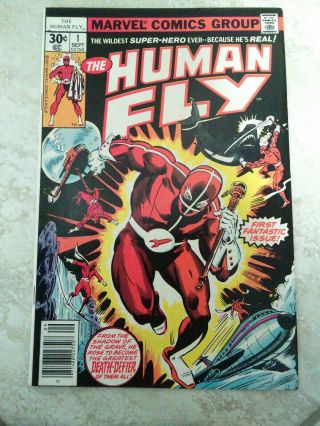 The Human Fly 1 (marvel 1977) Origin & 1st Appearance Nm - 1.  99