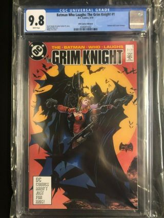 Batman Who Laughs: The Grim Knight 1 Cgc 9.  8 423 Philip Tan Retro Homage Cover