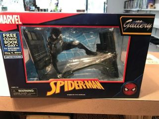 Fcbd 2019 Marvel Gallery Symbiote Spider - Man Pvc Figure/statue