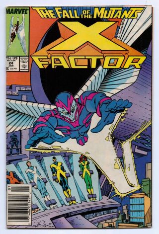 Marvel X - Factor 24 1st Full App Archangel Fine