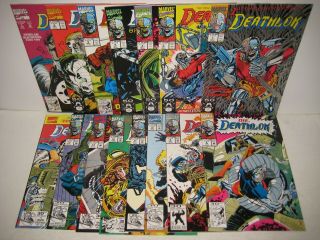 Deathlok 1 2 3 4 5 6 7 8 9 10 11 12 13 14 (jul 1991,  Marvel) Copies