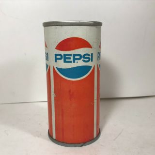Vintage Pepsi Steel Pull Tab 7 Oz Soda Can