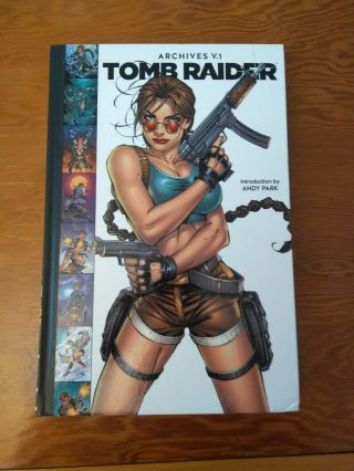 Tomb Raider Archives Volume 1 & 2 Hc - Rare Oop - Dan Jurgens