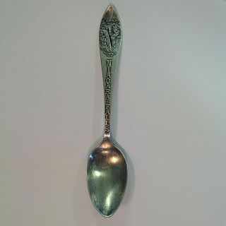 Vintage Max Elbe Prospect Point Niagara Falls Souvenir Sterling Silver Spoon Wow