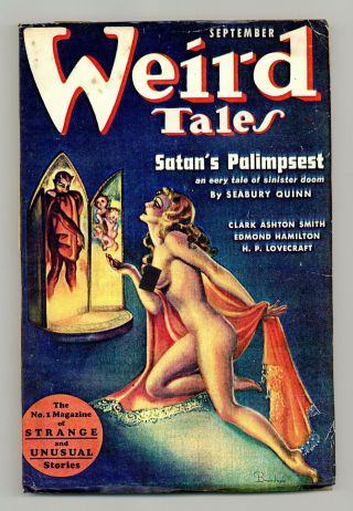 Weird Tales (pulp 1st Series) Vol.  30 3 1937 Pr 0.  5