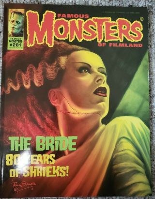 Famous Monsters Of Filmland 281 Bride Of Frankenstein Cover Variant
