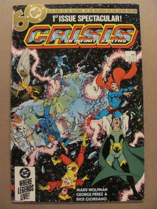 Crisis On Infinite Earths 1 2 3 4 5 6 7 8 9 10 11 12 Dc 1985 Full Series 9.  2 Nm