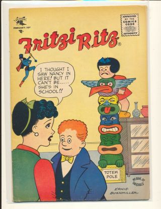 Fritzi Ritz 40 - Early Peanuts By Schulz Vg,  Cond.