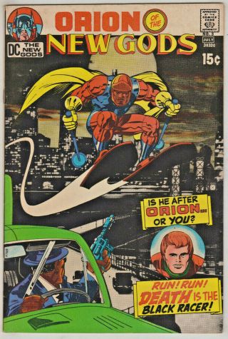 Gods 3 Fn/vf 1971 Jack Kirby Dc Bronze Age Comics