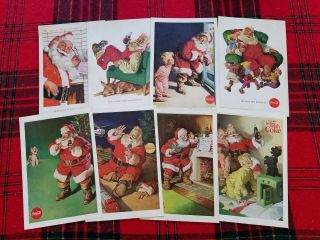 8 Christmas Coke Ads From 1950s And 1960s National Geographic Back Covers