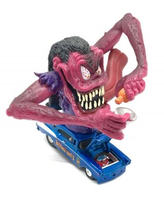 Rat Fink Die Cast Car “beond Nuts” Ed Roth 57 Chevy Bel Air By Racing Champions