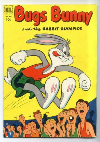 Four Color 432 Bugs Bunny 28 (warner Bros) Dell Comics Fn - {randy 