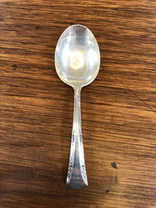 Vintage Gorham Sterling Silver Greenbrier Child Spoon 4.  5”.  6oz