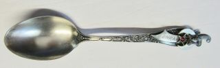 Antique Sterling Silver Mason Masonic Souvenir Spoon