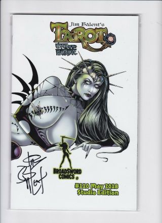 Tarot Witch Of The Black Rose 110 Signed Studio Ed. ,  Print Broad Sword 379/500