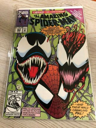 The Spider - Man 363 (jun 1992,  Marvel) Vf/nm 9.  0