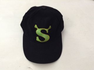 Shrek Movie S Symbol Embroidered Baseball Cap Black (animated Forever After 1