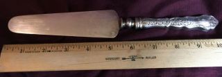 Antique Wm Rogers Silverplate Cake Serving Knife