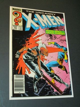 Uncanny X - Men 201 Newsstand Variant 1st Appearance Of Cable