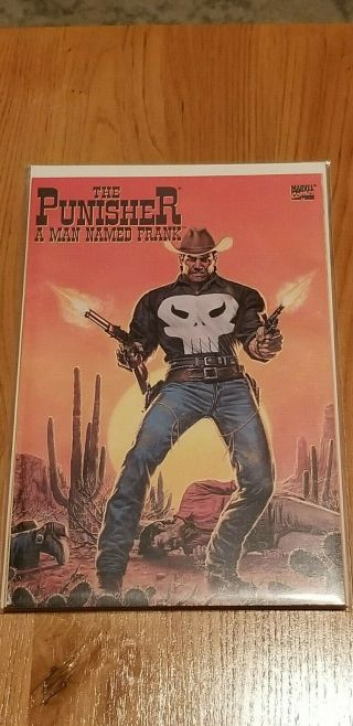 The Punisher : A Man Named Frank Marvel Tpb Scarce