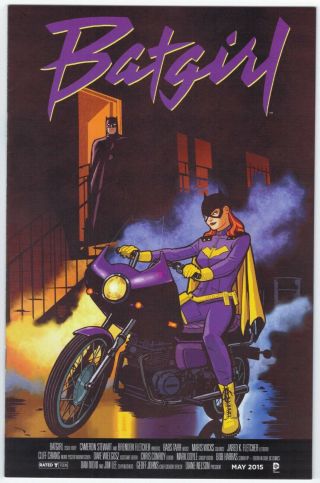 Batgirl 40 (nm -) Purple Rain Homage Variant