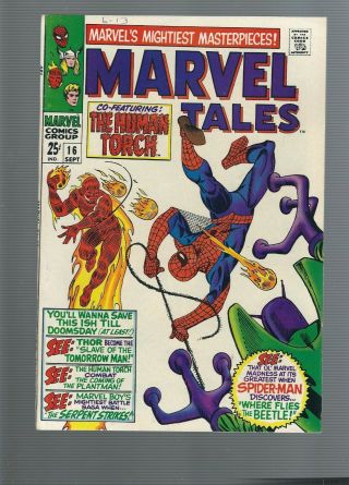 Marvel Tales 16 Nm - 9.  2 1968 Great Pages