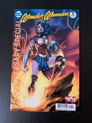Wonder Woman 75th Anniversary Special 1 Jim Lee Nm